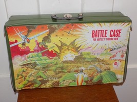 Vintage 1965 Mattel Battle Vinyl Over Cardboard Case - $64.35