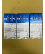 3 Pack New Nervive Nerve Health 30 Tablets - $1,277.47 MXN