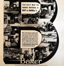 1936 Baker Industrial Truck Division Advertisement Trucking Company F15B - $563.55 MXN
