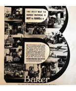 1936 Baker Industrial Truck Division Advertisement Trucking Company F15B - $29.99