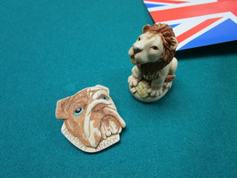 HARMONY KINGDOM Royal Watch figurine WOLFIE IN SPACE RULE BRITANNIA GARD... - £52.74 GBP