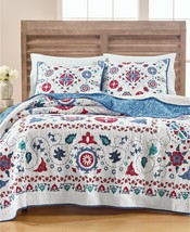 Martha Stewart Collection Reversible Vintage Folklore Full / Queen Quilt - $329.99