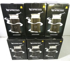 Nespresso  Pack of 6 Aeroccino 3 Black 220-240V  S.America,Europe,Asia,N... - £1,584.93 GBP