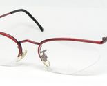 Lunettes Vintage Filou 1128 2 Bourgogne Uniques 50-18-135mm Allemagne - $73.25