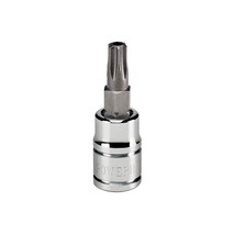 Powerbuilt 1/4 Inch Drive T-25 Tamper Proof Star Bit Socket - 648499 - £20.39 GBP