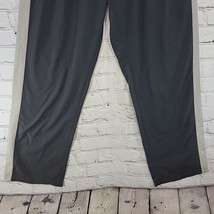 Dip Athletic Pants Mens Size XL Black Gray Stripe Workout Track Warm-Ups  - £12.46 GBP