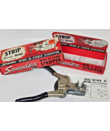 Vintage Speedex Wire &amp; Cable Stripper Speed Strip 802 Complete in Box - $34.95