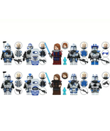 10Pcs Star Wars Minifigures Anakin Skywalker 501 Clone Troopers Mini Blo... - $35.05 CAD