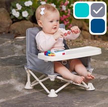 hiccapop OmniBoost Travel Booster Seat with Tray for Baby Gray - $31.55