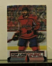 TLT-9 Alex Ovechkin 2018-19 Tim Hortons UD Upper Deck Top Line Talent 3D - £22.65 GBP