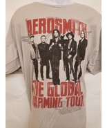 AEROSMITH - ORIGINAL ORIGINAL 2012 GLOBAL TOUR CONCERT TOUR 2X-LARGE T-S... - $41.03 CAD