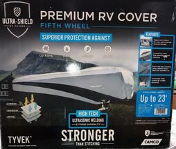 Camco Ultra Shield Cover, 5th Wheel, Up to 23' Model 45940-NEW SEALED-SH... - $375.09