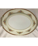 Noritake Rose China Extra Large Oval Platter Made In Occupied Japan C. 1... - $46.74