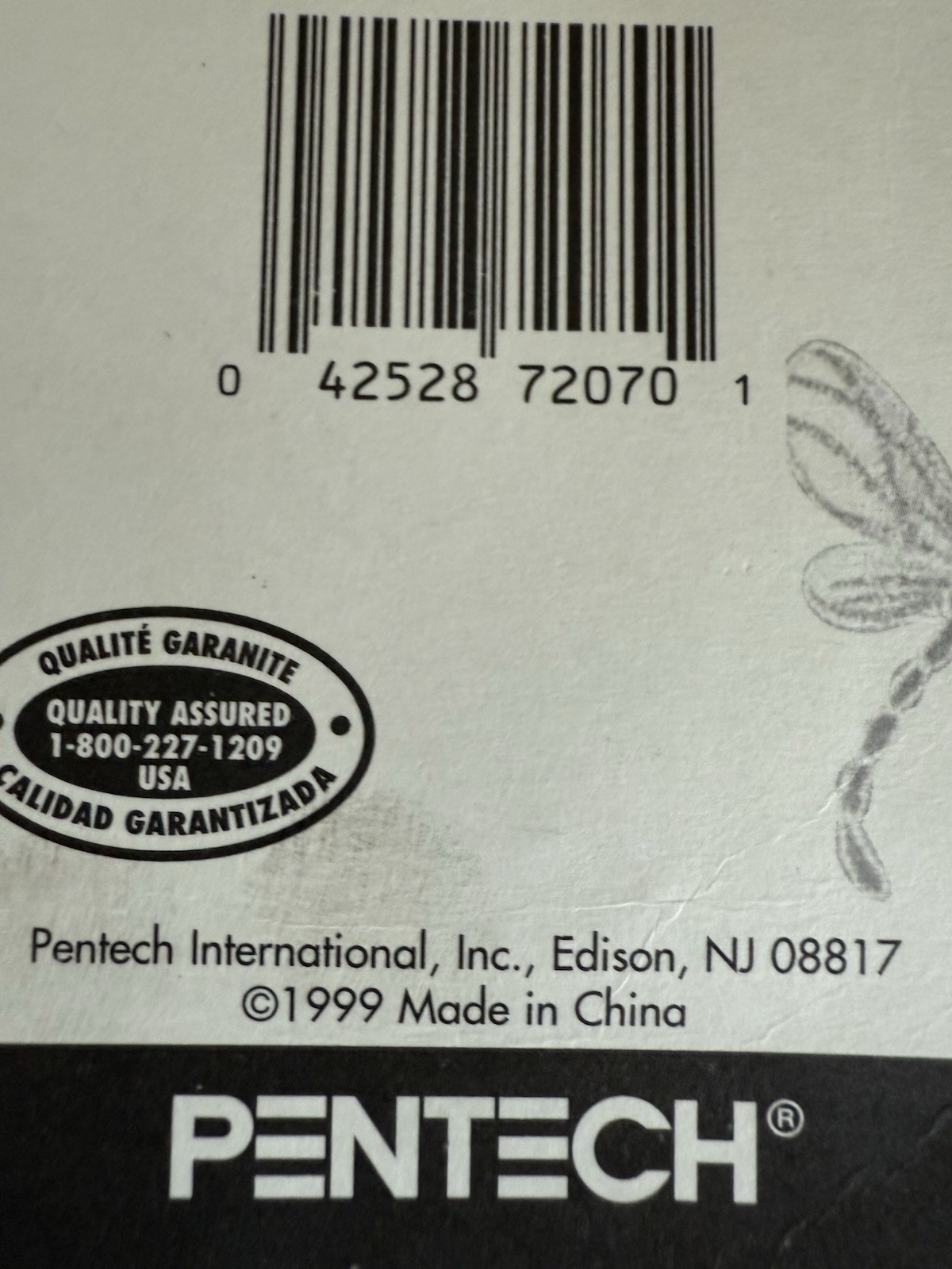 Vintage Pentech Pencils DRAGONFLIES Pack Of 2 w/ Charms Attached 1999 Item image 6