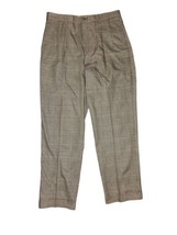 VTG Tommy Hilfiger Pants Men 36x30 Houndstooth Pleated Cuffed High Waist... - £32.36 GBP