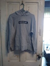 American Eagle men&#39;s gray hoodie sweatshirt size M - £14.02 GBP
