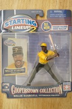 Willie Stargell Starting Lineup 2 Mlb Slu 2001 Cooperstown Collection Figure New - $10.88