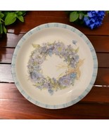 Marjolein Bastin Sketchbook Dish Hallmark Floral Serving Ceramic Butterf... - £23.33 GBP