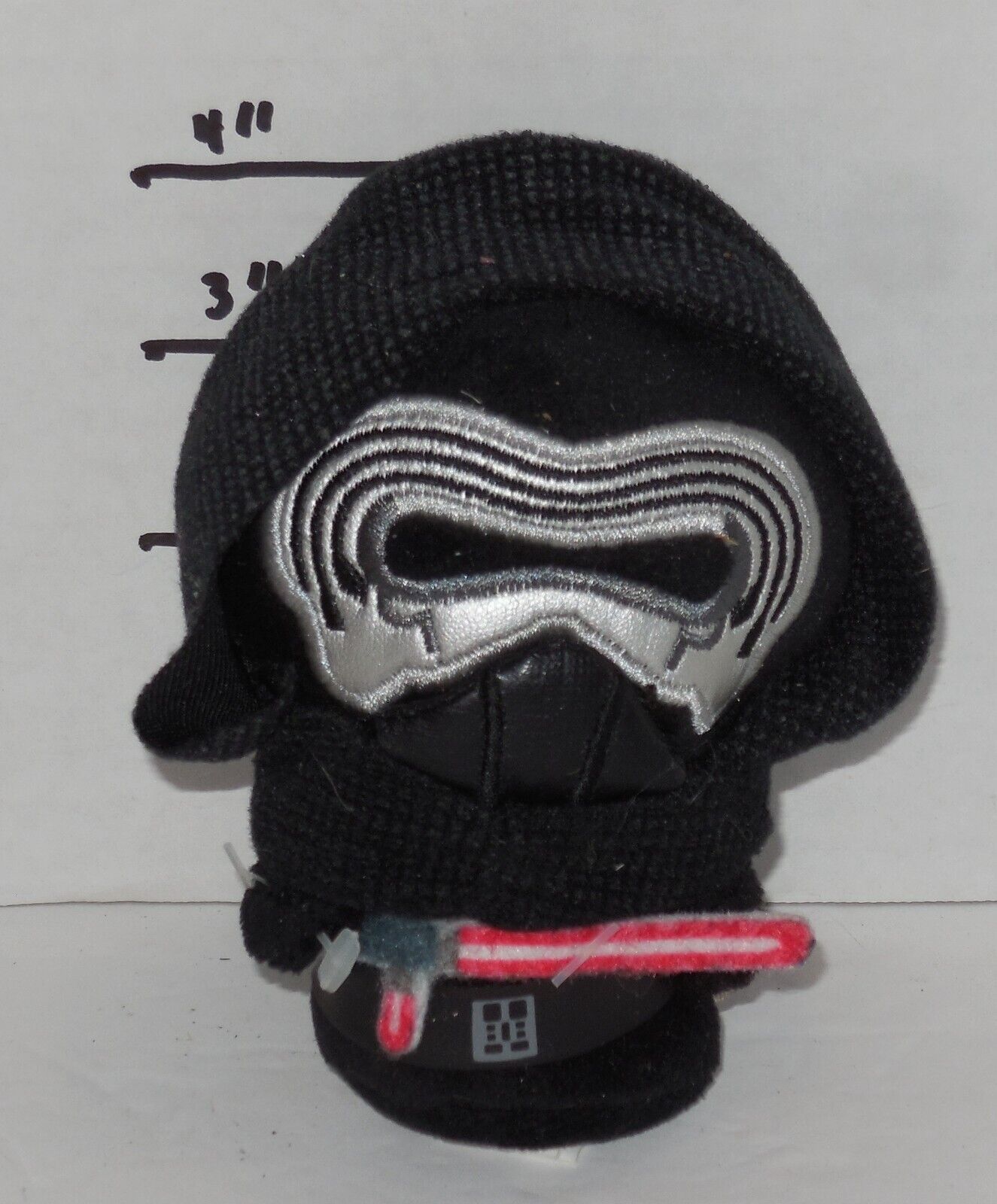 2015 HALLMARK LE ITTY BITTYS DISNEY Star Wars KYLO REN Mini Plush toy RARE HTF - $9.90