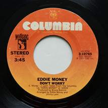 Eddie Money - Two Tickets To Paradise / Don&#39;t Worry 45 rpm Vinyl 7&quot; Single - £20.16 GBP
