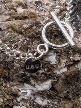 UBU Expression Unlimited Pure .925 Sterling Silver Bracelet with Zircon Charm - £52.63 GBP