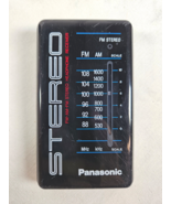 Vintage Panasonic RF-422 FM AM FM STEREO HEADPHONE RECEIVER Portable Rad... - €12,01 EUR