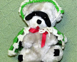 VINTAGE RACCOON PUSH COTC Coast Orient 6&quot; Stuffed Animal with Knitted CA... - $13.50