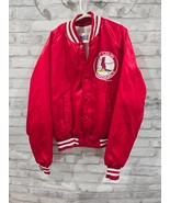 Vintage St Louis Cardinals Jacket 80s 90s Chalk Line Satin Bomber MLB 14/15 - $761.39 MXN