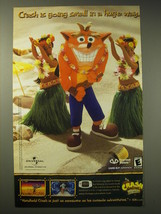 2002 Universal Interactive Crash Bandicoot The Huge Adventure Video Game Ad - £14.46 GBP