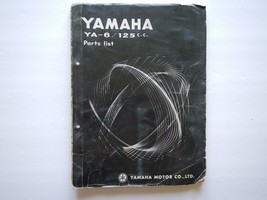 1964 1965 Yamaha YA6 125 Sante Barbara Parts book manual - $21.06
