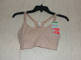 Nwt Womens $34 Playtex Quickstrap Comfort Flex Fit Beige Nursing Bra Size L - £19.82 GBP