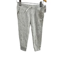 OshKosh Oatmeal Heather Sweatpants Silver Stars 24 Month New - £11.61 GBP