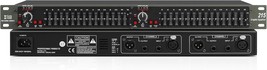 Xtuga Audio Equalizer 15 Band Dual Channel Audio Equalizer Rack Mount 2 Channel - £90.44 GBP