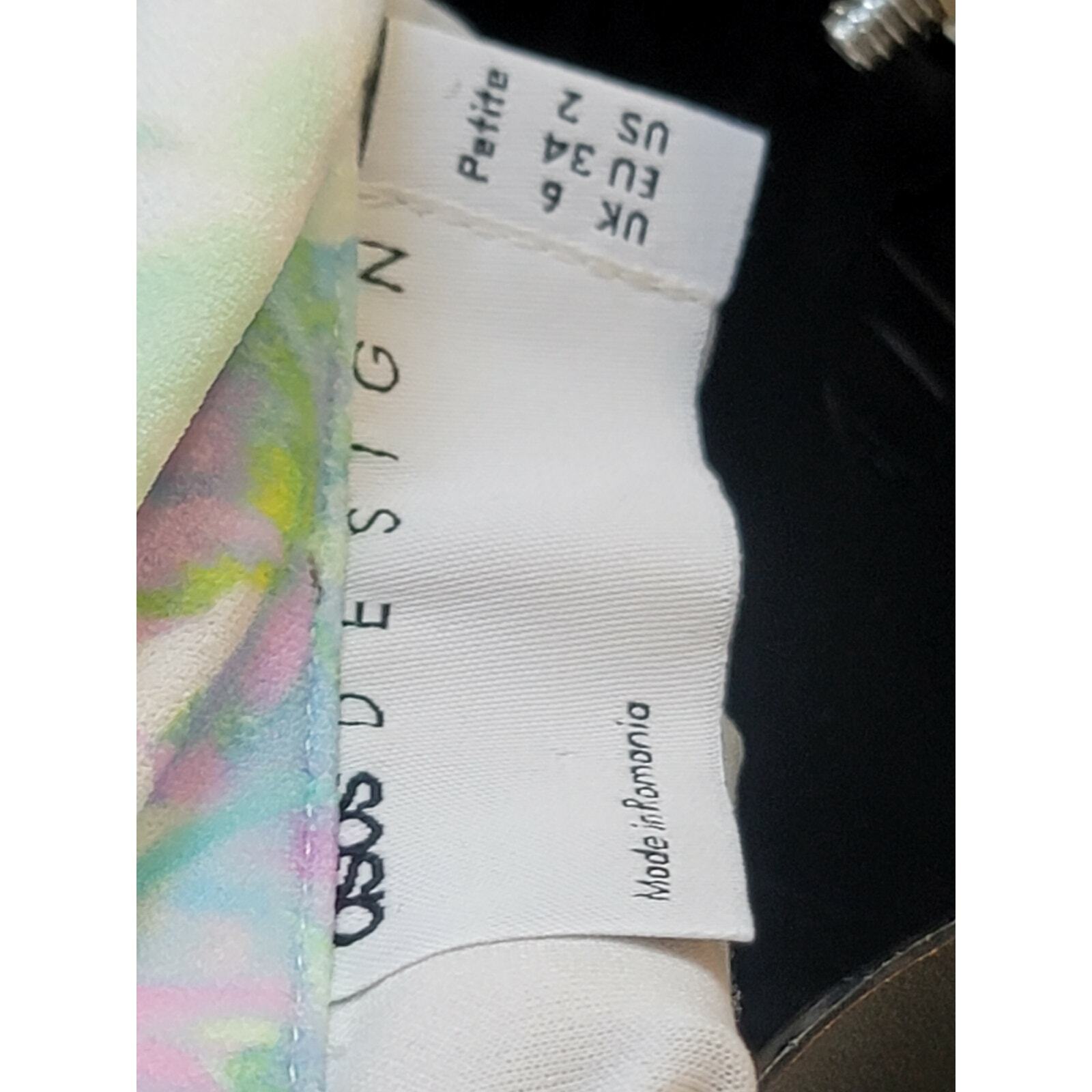 ASOS Design Maternity Pantsuit Size US 2 White Floral Blazer and Trousers Petite Item image 9