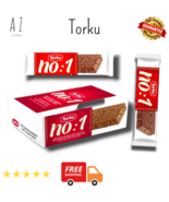 12PCs X 35 Grams Torku No.1 Chocolate Milk Cream Wafer توركو شوكولاتة نم... - $52.65 CAD
