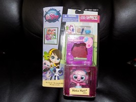 Hasbro Littlest Pet Shop Mini Style Set Cube Minka Mark #3820 Pink Monkey New - £21.82 GBP