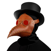 Halloween Plague Doctor Bird Mask Headgear Cosplay Punk Witch Ghost Fest... - £44.05 GBP