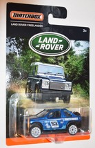 MATCHBOX LAND ROVER SERIES BLUE LAND ROVER FREELANDER - $7.54