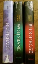 Nightshade Trilogy Andrea Cremer (Nightshade, Wolfsband, Bloodrose) - $9.37