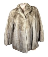 Mink Genuine Fur Coat Koslows Fort Worth Vintage Light Brown Lined Women... - $326.69