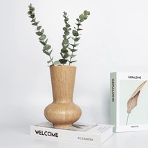 Wide Mouth Flower Vase For Dried Artificial Fresh Flower Home, Desk Decoration. - £30.47 GBP