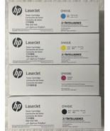 HP 410X Black Cyan Magenta Yellow Toner Cartridge Set HP LaserJet Pro M4... - £348.35 GBP