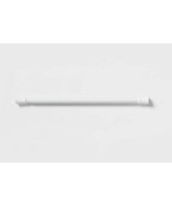 Room Essentials Shower Stall Tension Rod-White Finish 24-40in L - $21.52 CAD