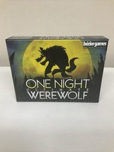 One Night Ultimate Werewolf Card Game Bezier New - $9.49
