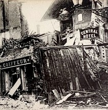 Rouyers Street Hotel Ruins Of WW1 Military Verdun France 1910s Postcard PCBG12B - £15.68 GBP