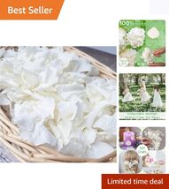 Natural Hydrangea Petals - 1500 Ivory White for Weddings and Special Events - $28.66