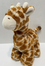 Manhattan Toy Company Giraffe 9&quot; Soft Plush Stuffed Animal Brown Retired Lovey - £8.20 GBP