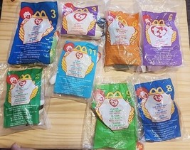 Ty McDonald&#39;s Happy Meal Toys Beanie Babies Vintage 1998-99 #2 LOT OF 8 - £14.61 GBP