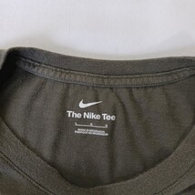 The Nike Tee BV1997-3NB Men's Green Cotton Short Sleeve T-Shirt Size Large image 3