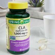 Spring Valley CLA (Safflower Oil) Softgels, 1,000 mg, 50 Count.. - $29.99